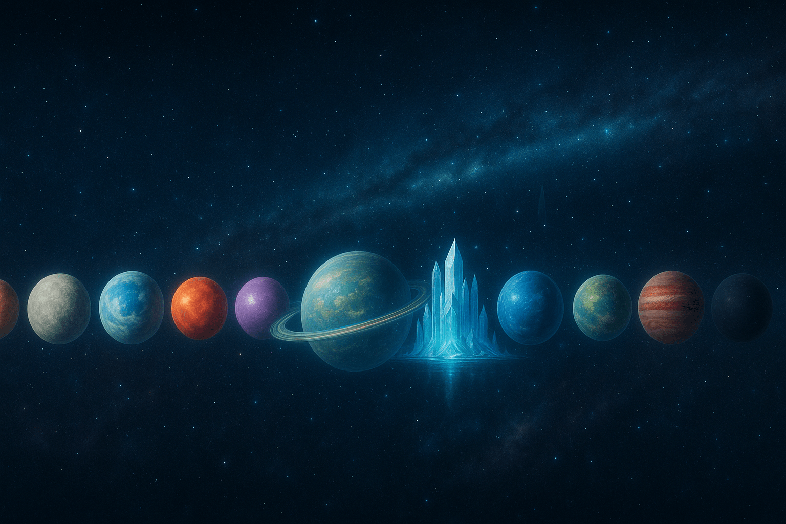 🌌 ONEGODIAN GALAXY™ 25 PLANETS