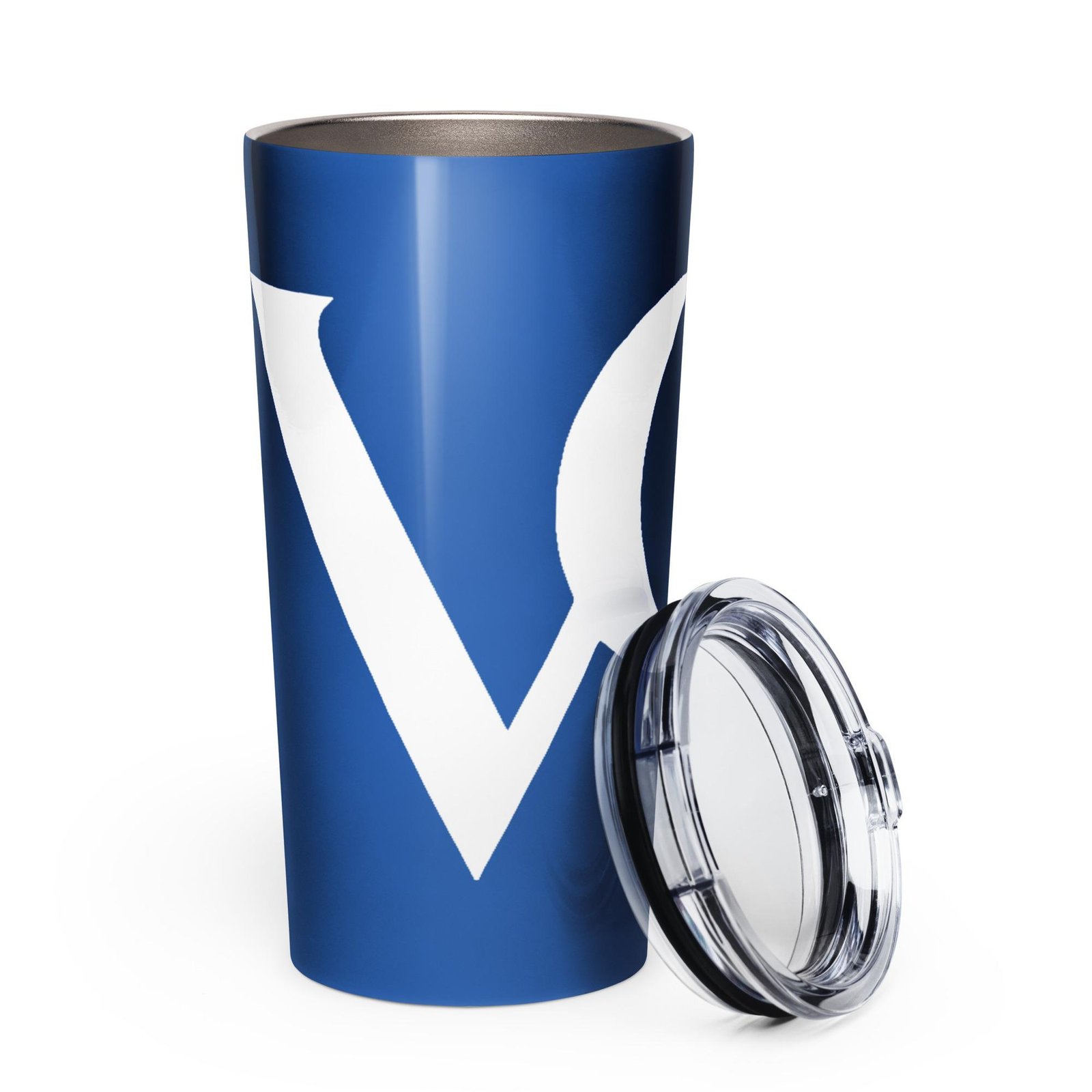 Tapered stainless steel tumbler